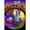 Jack and Sally Pintura de diamantes para Halloween de 12