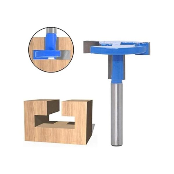 Mesee T Ranura Router Bit 14 Pulgada Mango Recto TTrack