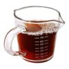 Taza medidora de espresso de 2.5 onzas de doble boquilla