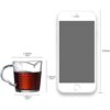 Taza medidora de espresso de 2.5 onzas de doble boquilla