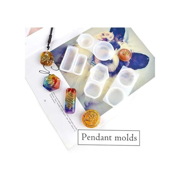 FineInno 4 moldes de resina Merkaba estilo orgón moldes_4
