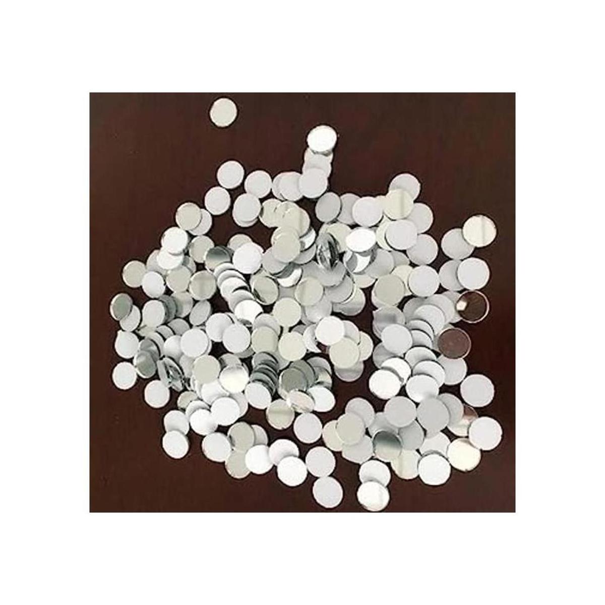 Juego de 200 piezas pequeñas y redondas de cristal