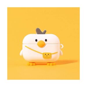 Compatible con AirPods Pro Funda blanca de pato para