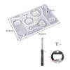 Kit de moldes de resina para abrebotellas moldes de