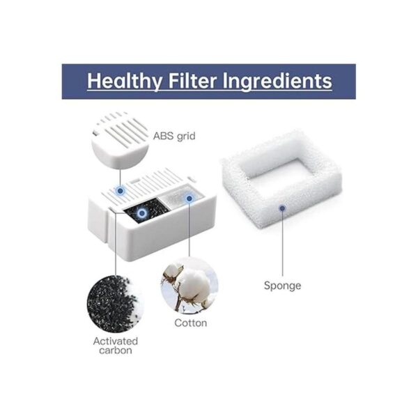Filtros de repuesto para fuente de agua para gatos