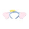 Elephant headband with plush animal ears costumes_3