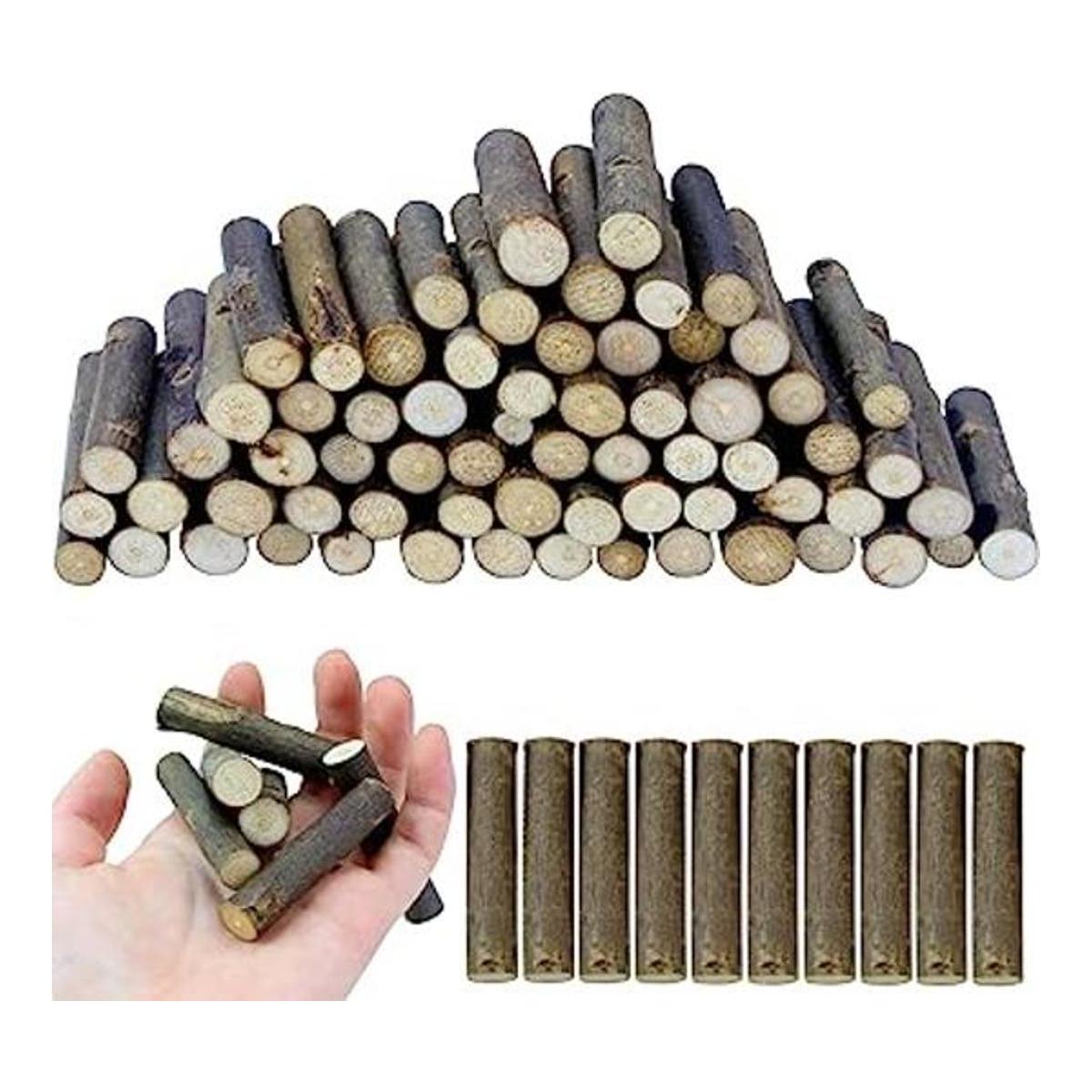 FSWCCK 100 palos de manualidades varillas de abedul