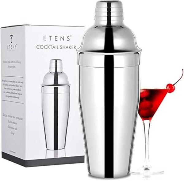 Etens Coctelera de cóctel coctelera Martini de 24 onzas_5