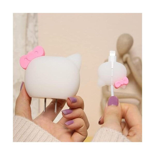 3D Cute Cartoon Series Protector de cargador rápido para_2