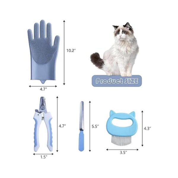 KlerRoem Bolsa de baño para gatos ajustable_4
