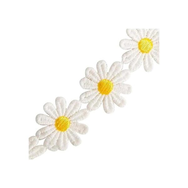Encaje y adornos para decoración de flores de menba negra_5