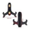 LOCOLO 6 paquetes de soportes de madera negra para