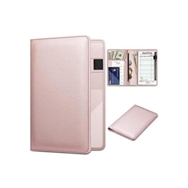 Libreta organizadora para meseros con bolsillo con_1