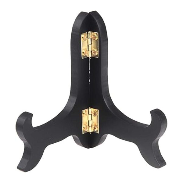 LOCOLO 6 paquetes de soportes de madera negra para