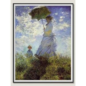NIHOJIUMA Monet Kits de pintura de diamantes para mujer_1