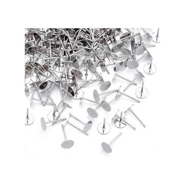 Craftdady 500 piezas de acero inoxidable plano redondo en_2