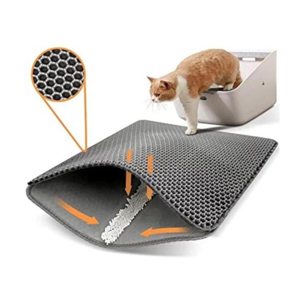 Conlun Cat Litter Mat Litter Box Mat Cat Litter Trapping_1