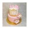 Molde de silicona para fondant diseño de botita de bebé_3