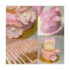 Molde de silicona para fondant diseño de botita de bebé_4
