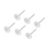 Craftdady 500 piezas de acero inoxidable plano redondo en_1