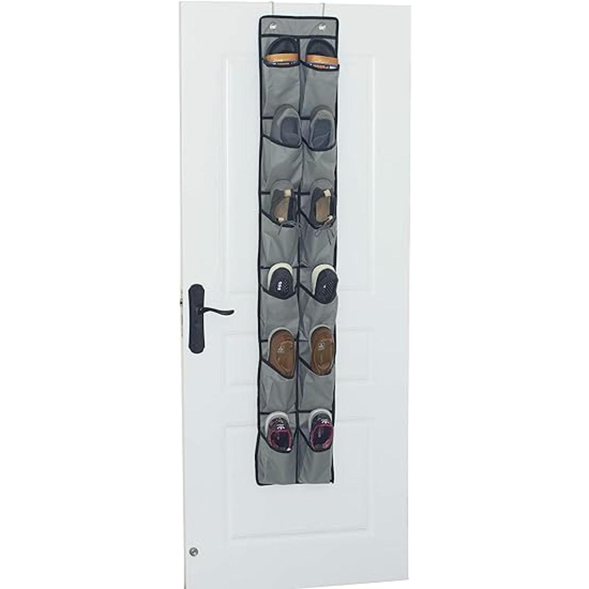 LONGTEAM Organizador de zapatos de tela Oxford gruesa
