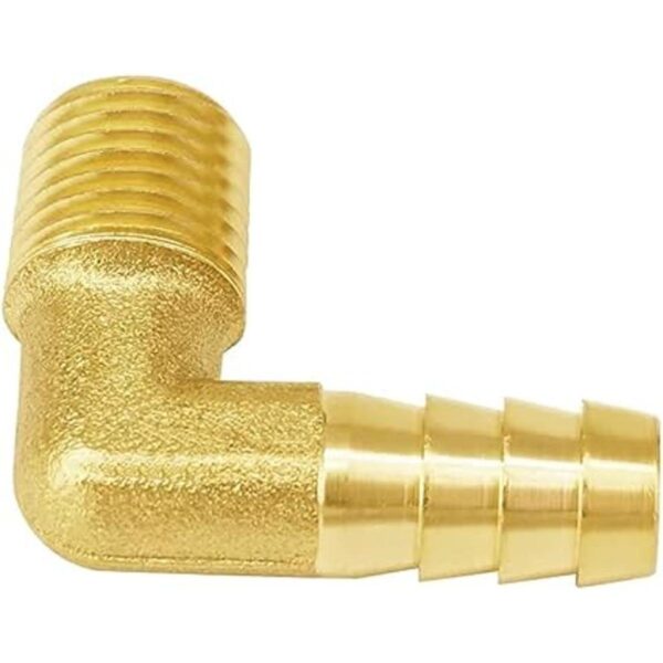 Joywayus Manguera de latón codo de 90 grados lengeta de_3