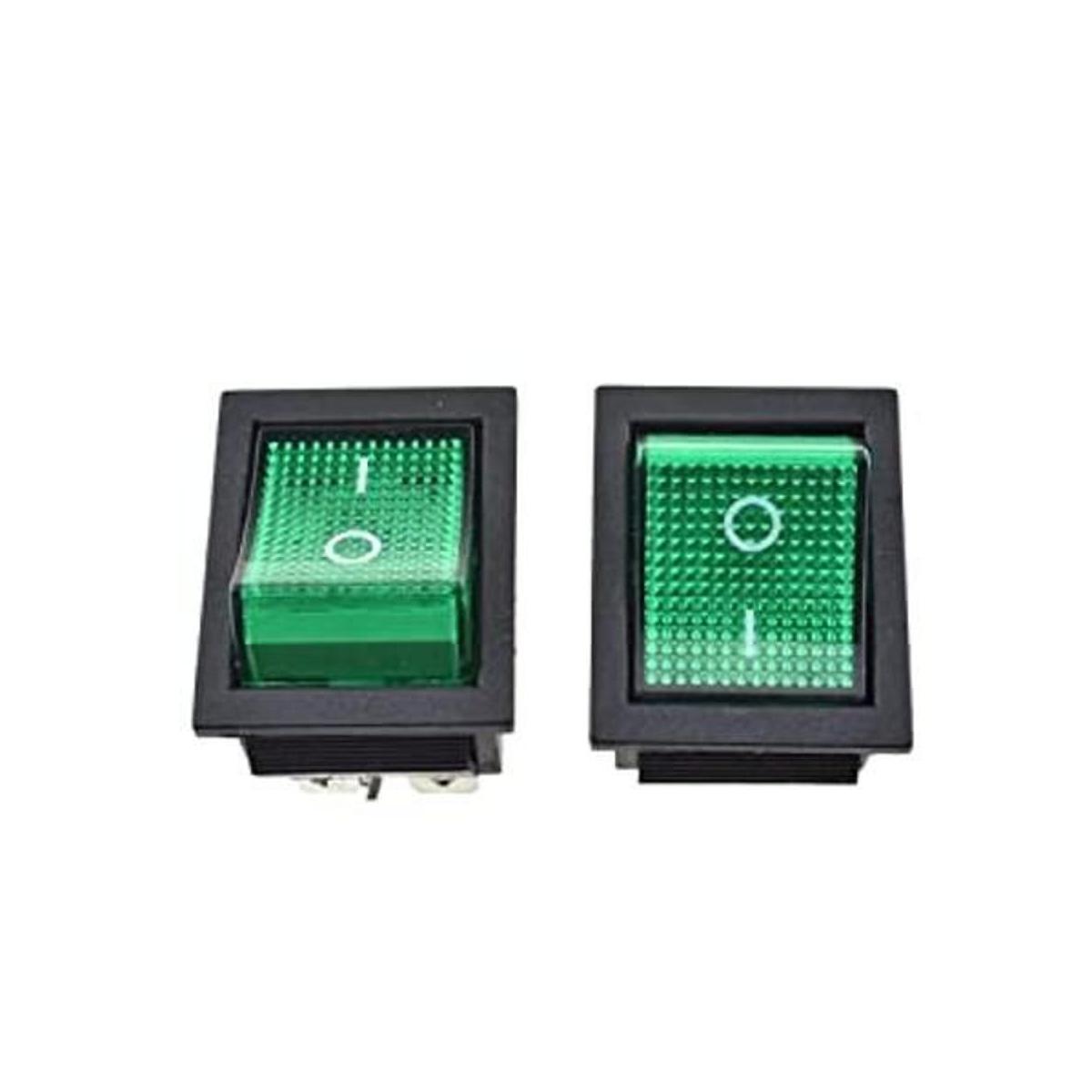 Hahiyo KCD4201N AC 250V 16A Interruptor basculante 4 pines