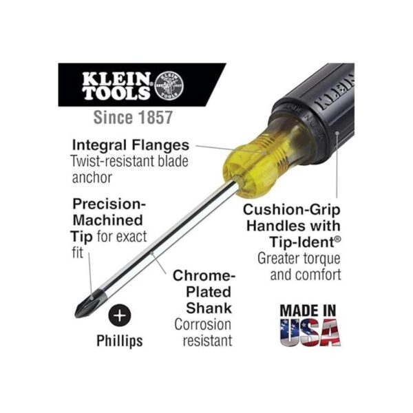 Klein Tools Destornillador 6034 punta Phillips 2 con_3