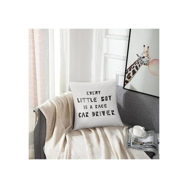 Emvency Funda de almohada con texto en estilo escandinavo