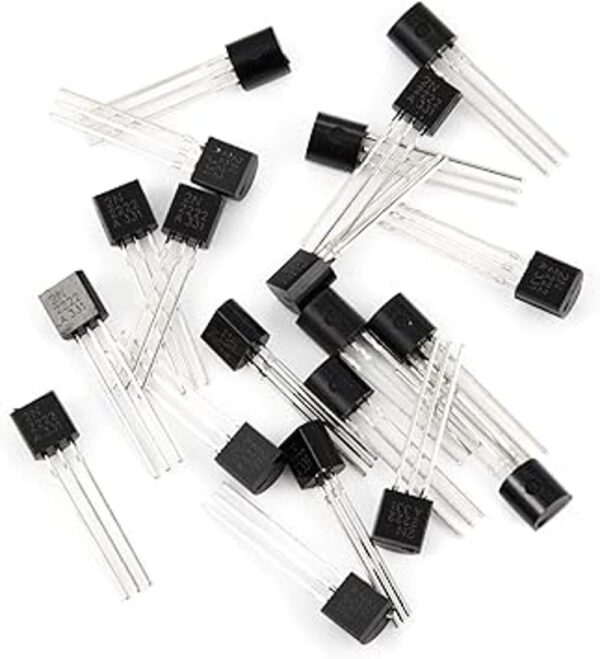 Chanzon Kit de transistores de 20 valores TO92 que_3