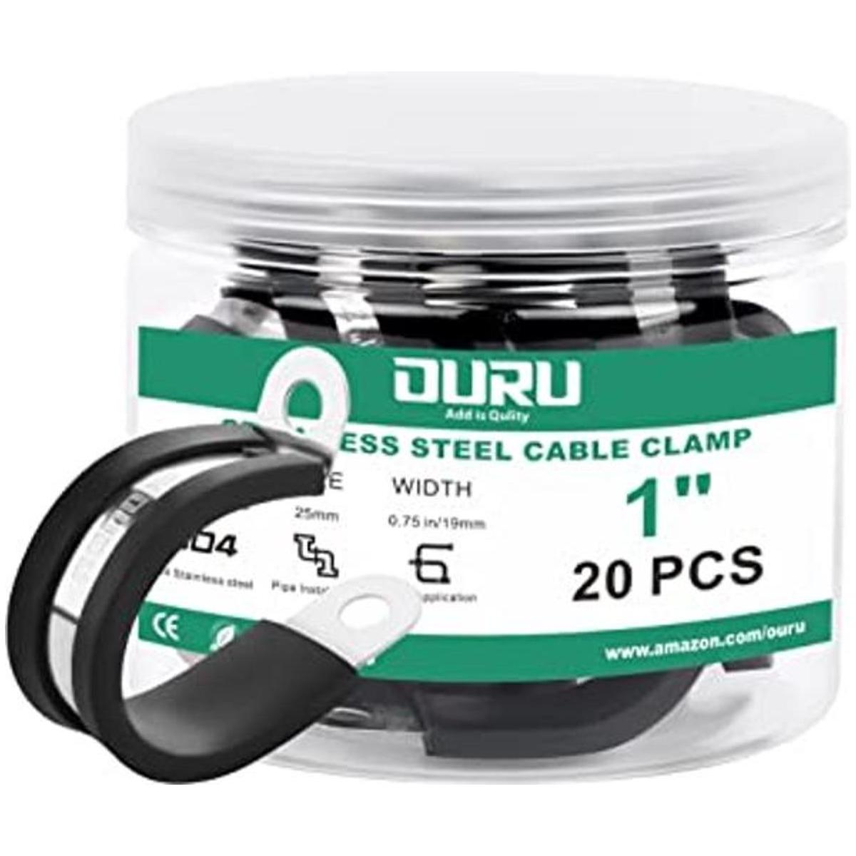 OURU 30 abrazaderas de cable de 38 pulgadas abrazadera
