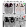 KIMBORA Organizador de zapatos sobre la puerta 12
