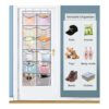 KIMBORA Organizador de zapatos sobre la puerta 12