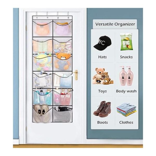 KIMBORA Organizador de zapatos sobre la puerta 12