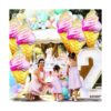 Kit gigante de globos de helado decoraciones de fiesta de_6