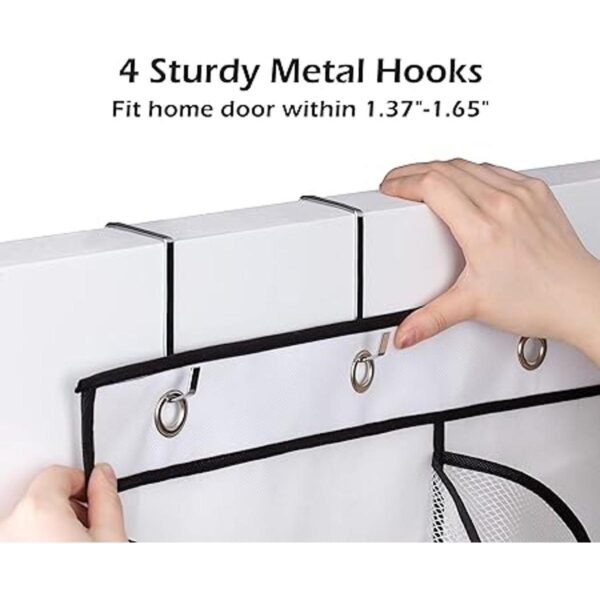KIMBORA Organizador de zapatos sobre la puerta 12