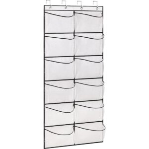 KIMBORA Organizador de zapatos sobre la puerta 12