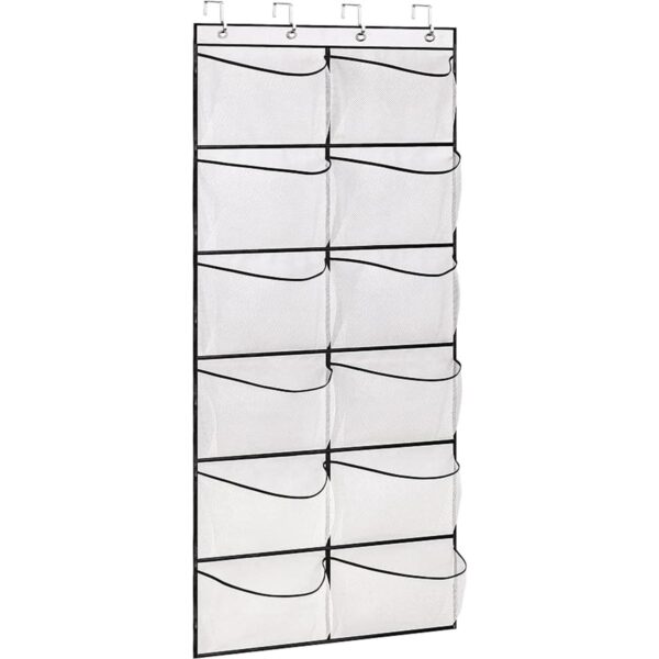 KIMBORA Organizador de zapatos sobre la puerta 12