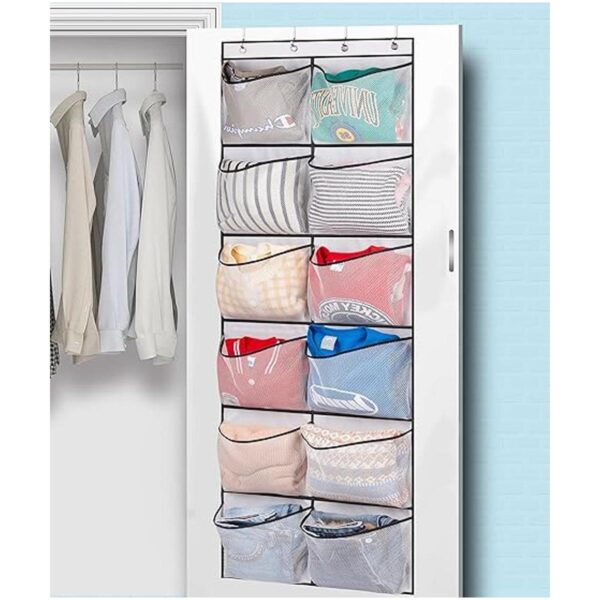 KIMBORA Organizador de zapatos sobre la puerta 12
