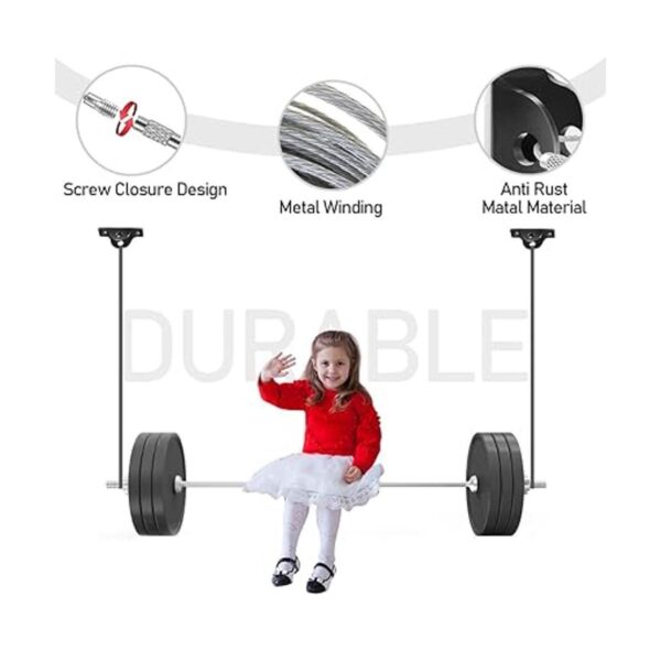 Anclajes para muebles a prueba de bebés 4 paquetes kit_3