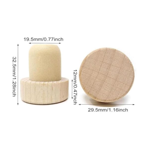 Honbay 10 tapones para botellas de vino tapones de vino_2