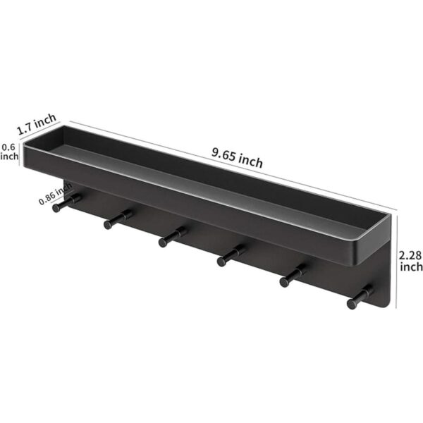 MKO Soporte para llaves decorativo de pared organizador_4