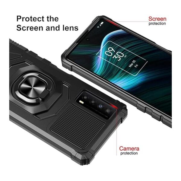 Osophter Funda rígida para TCL Stylus 5G con pantalla de_5