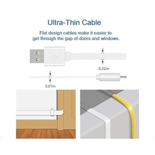 DIANMU Cable de extensión de alimentación de 10 pies para_4