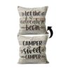 MQizi Let The Adventure Begin Funda de almohada_1