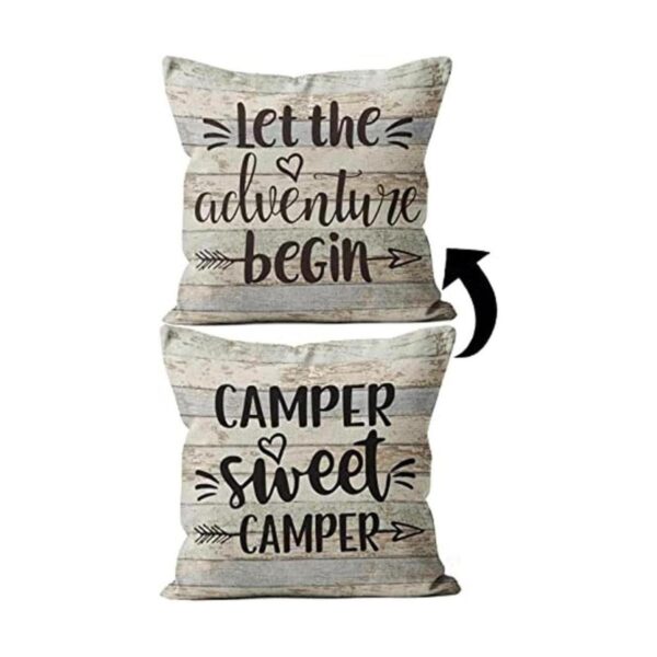 MQizi Let The Adventure Begin Funda de almohada_1