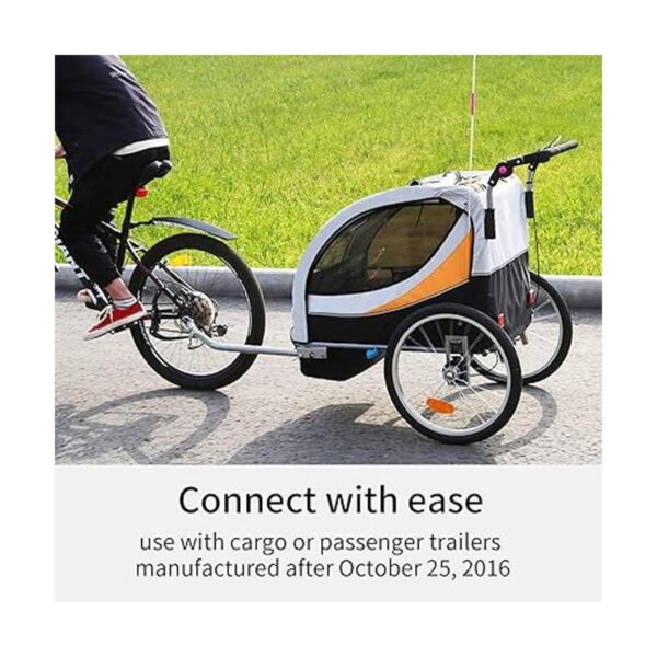 MOSHAY Acoplador de remolque de bicicleta mejorado para