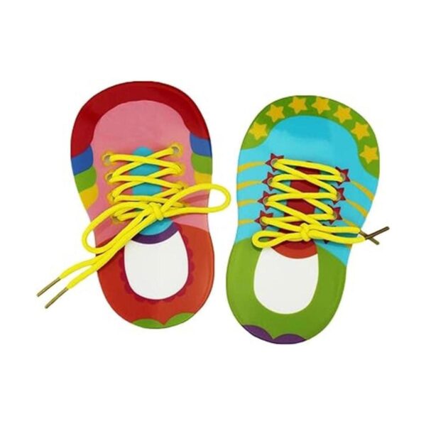 NUOBESTY Aprende a atar Zapatos Niños Cordones Enseñanza_3
