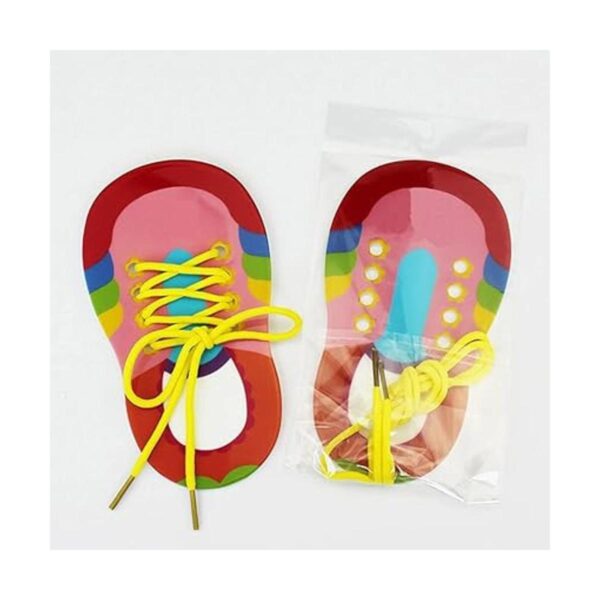 NUOBESTY Aprende a atar Zapatos Niños Cordones Enseñanza_5