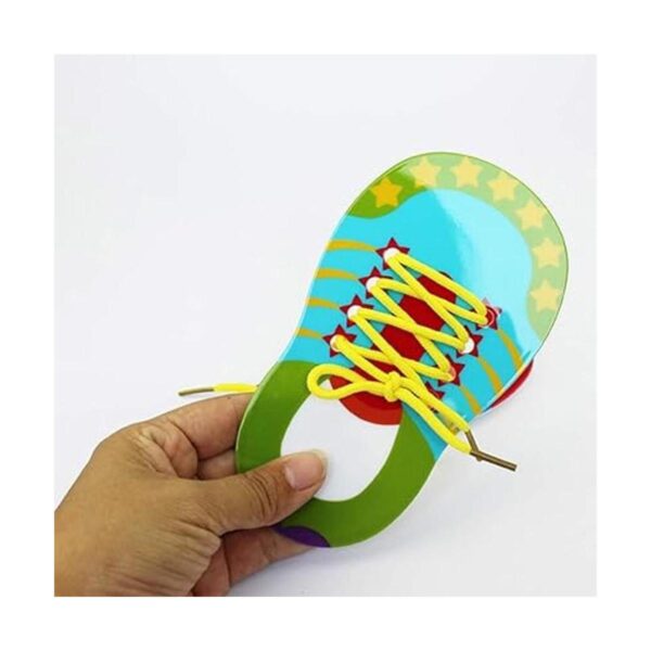 NUOBESTY Aprende a atar Zapatos Niños Cordones Enseñanza_6